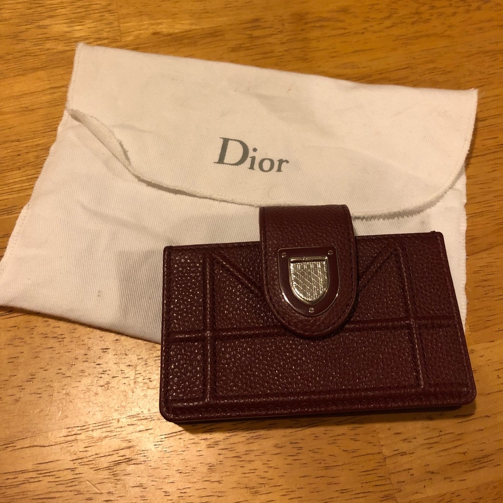 Dior card holder